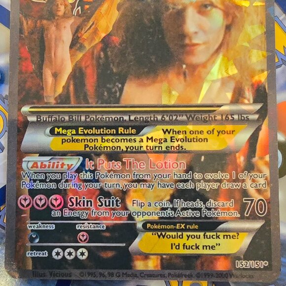 Buffalo Bill silence of the lambs pokemon card - Picture 3 of 7